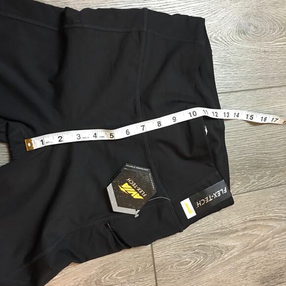 NWT Avia Flex Tech Leggings Small Black High Rise Pocket Stretch Yoga Pants - Picture 6 of 8